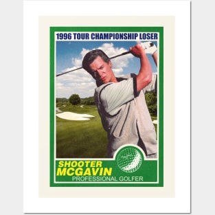 Shooter McGavin Retro 1996 Tour Championship Trading Card Posters and Art